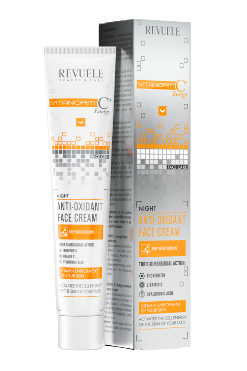 REVUELE VITANORM C+ENERGY Night Antioxidant Face Cream