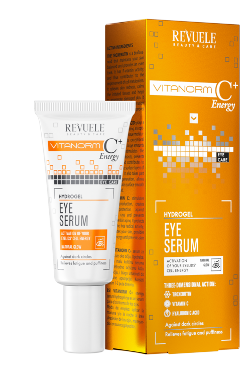 REVUELE VITANORM C+ENERGY Hydrogel Eye Serum