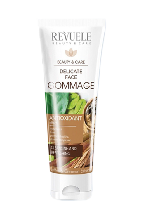 REVUELE B & C EXFOLIANTS Detox Face Cleansing Scrub with Cosmetic Clay and Menthol