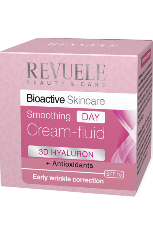 REVUELE BIOACTIVE 3D HYALURON Smoothing Day Cream-Fluid