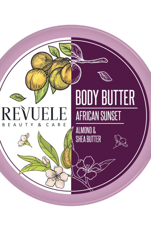 REVUELE BODY BUTTER Almond & Shea (African Sunset)