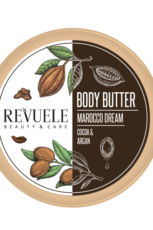 REVUELE BODY BUTTER  Cocoa & Argan (Morocco dream)