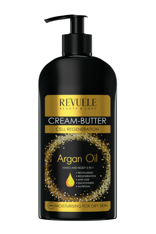 REVUELE ARGAN OIL Cream-Butter Hand & Body 5 in 1