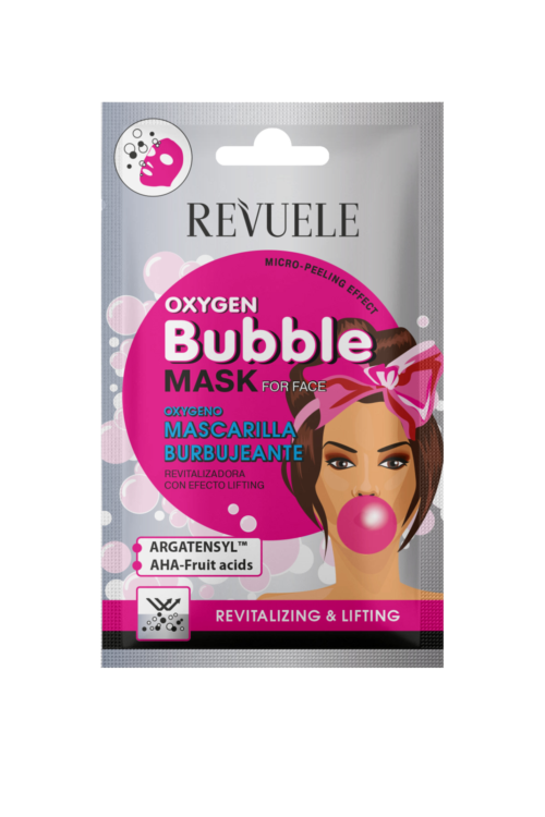 REVUELE Revitalising OXYGEN BUBBLE MASK with Lifting Effect