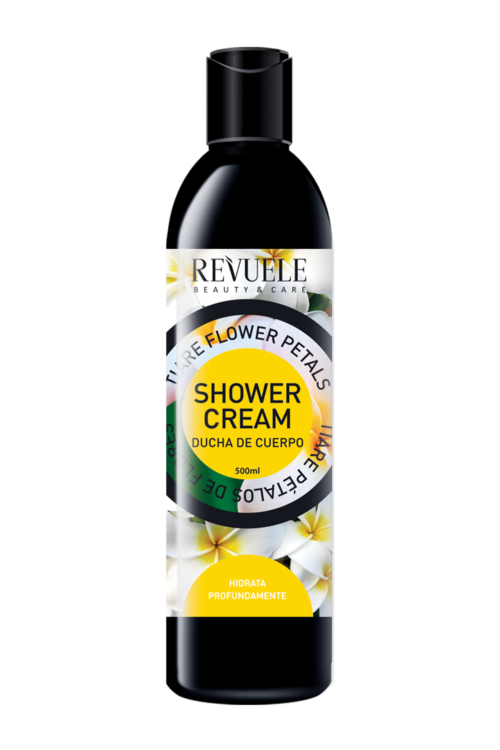 REVUELE FRUIT SKIN CARE Tiare Flower Petals Shower Cream