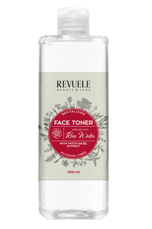 REVUELE WITCH HAZEL TONER with Rose Water