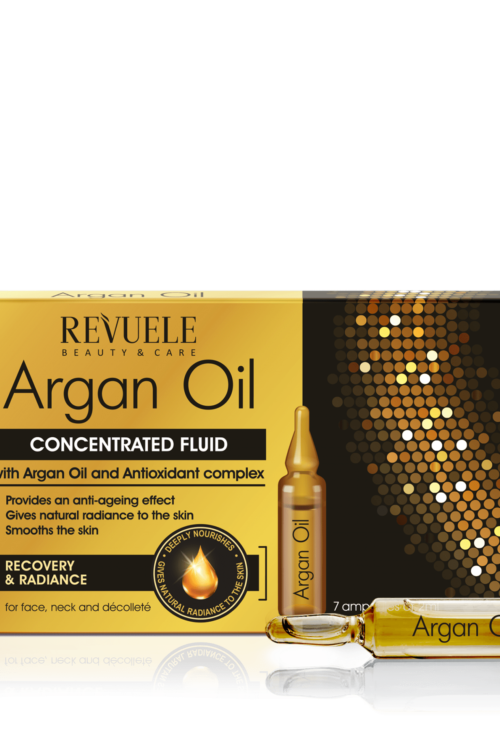 REVUELE  ARGAN OIL  Ampoules Concentrated fluid with Argan Oil and Antioxidant Complex
