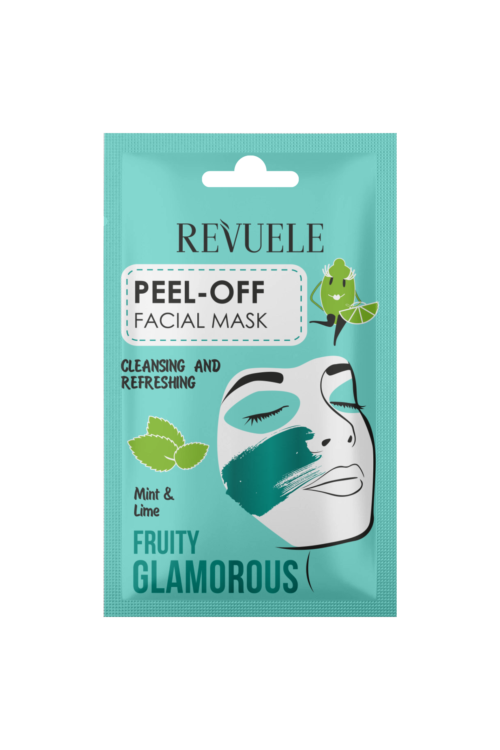 REVUELE FRUITY GLAMOROUS Mint & Lime peel off mask