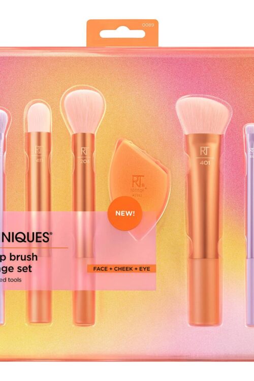 REAL TECHNIQUES LEVEL UP BRUSH+SPONGE SET