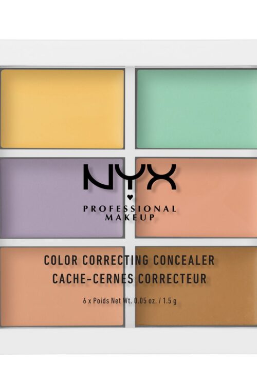 Color Correcting Concealer Palette NYX Professional Makeup 3CP04 6×1.5g