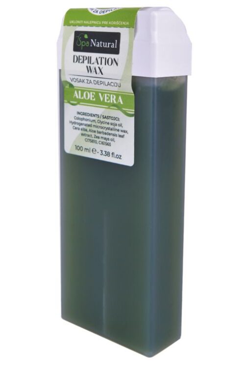 Roller Cartridge Depilatory Wax SPA NATURAL Aloe Vera 100ml