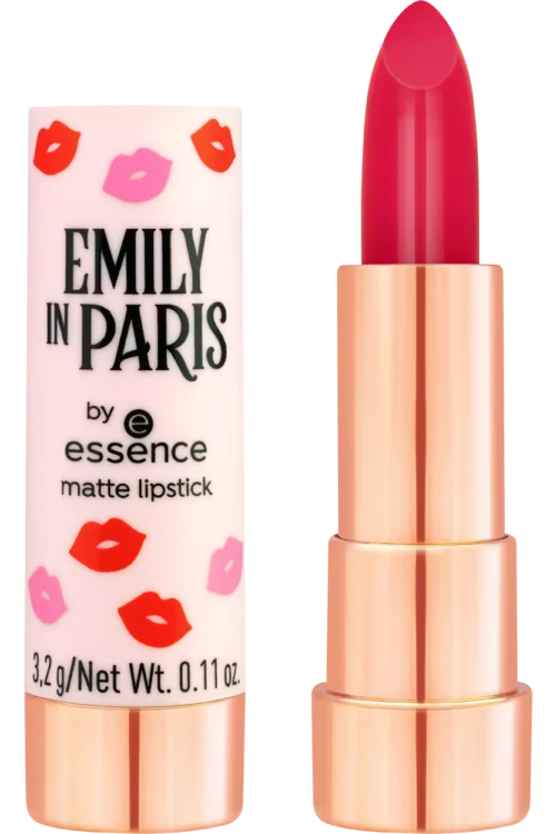 Lipstick Emily In Paris by essence 01 Merci, Chérie!