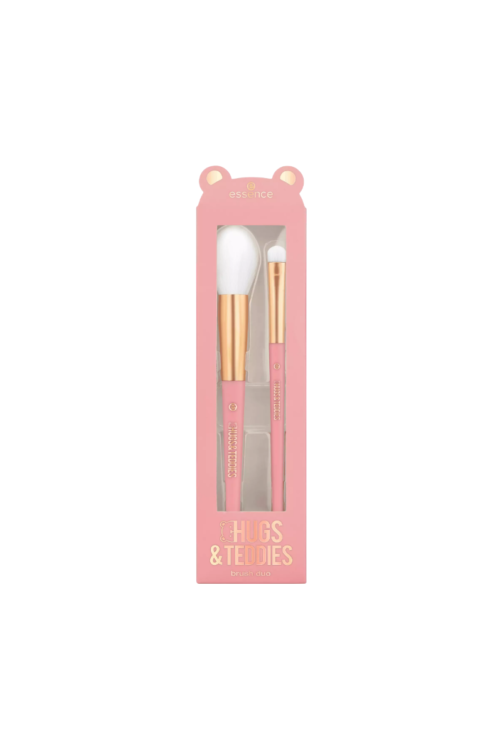 HUGS&TEDDIES brush duo 01 Super Soft & Beary Cute!