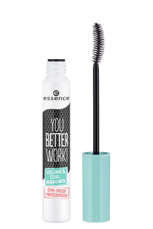 You better work! volume & curl mascara black